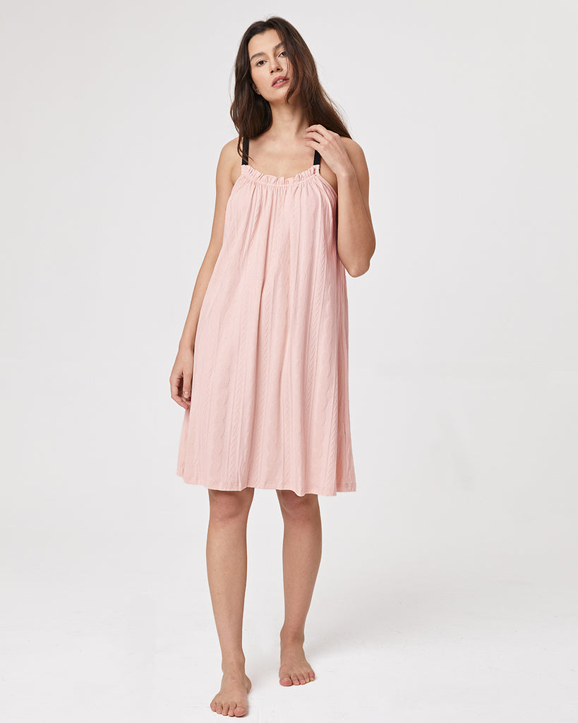 Cotton Sleepwear Women's Strappy Dress