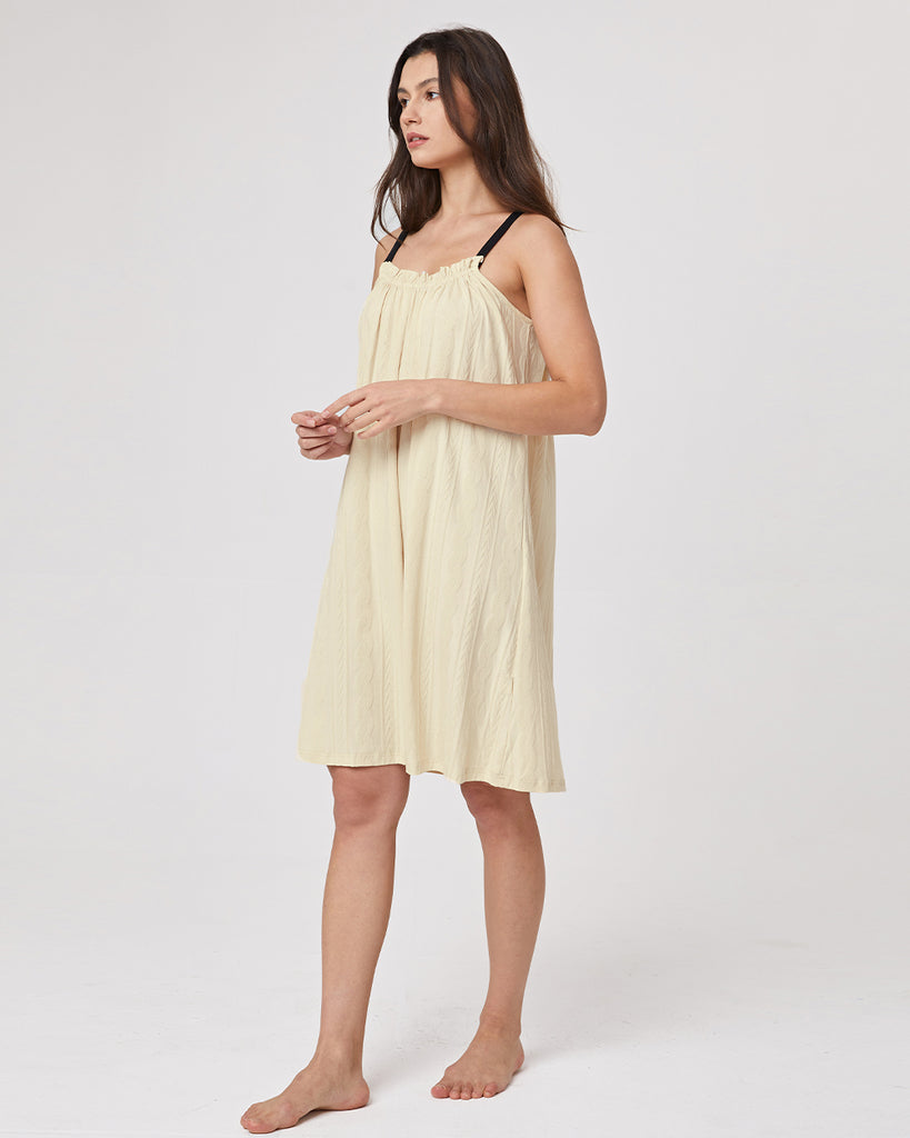 Cotton Sleepwear Women's Strappy Dress