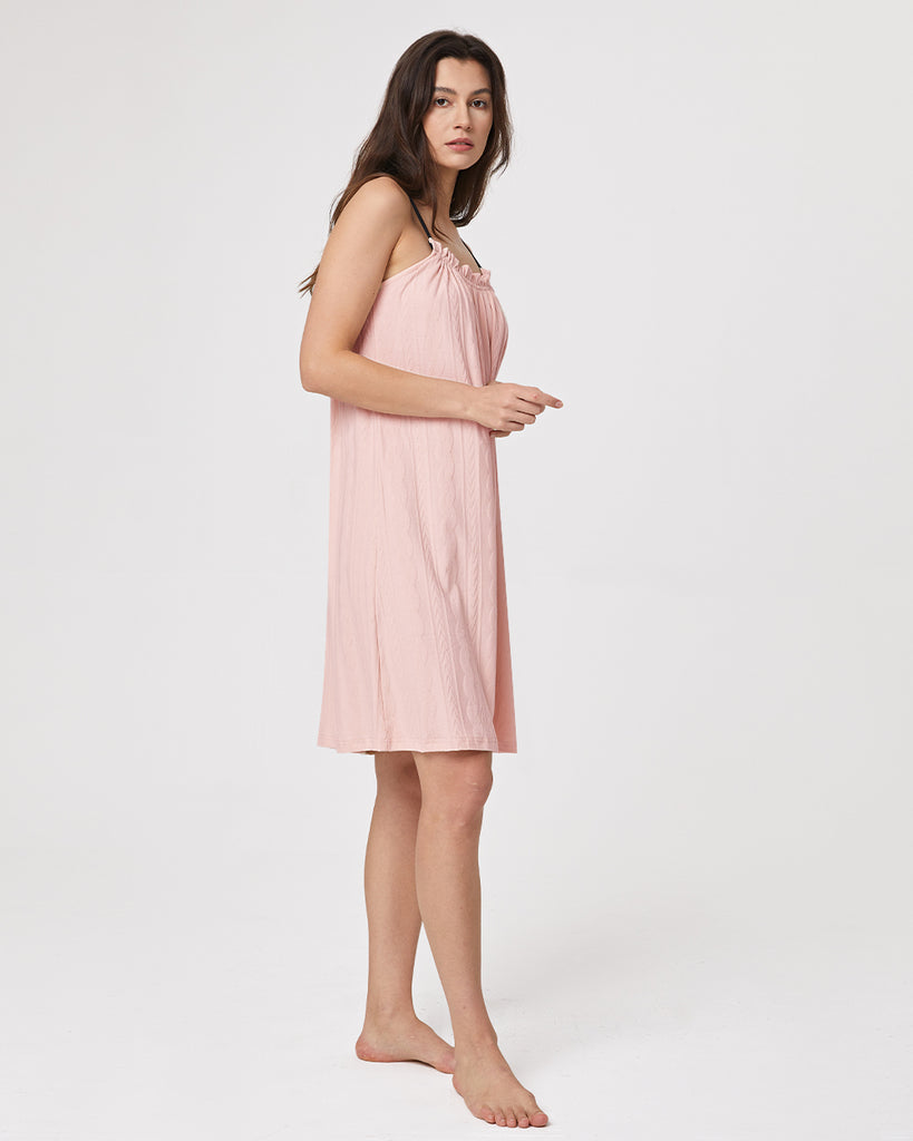 Cotton Sleepwear Women's Strappy Dress