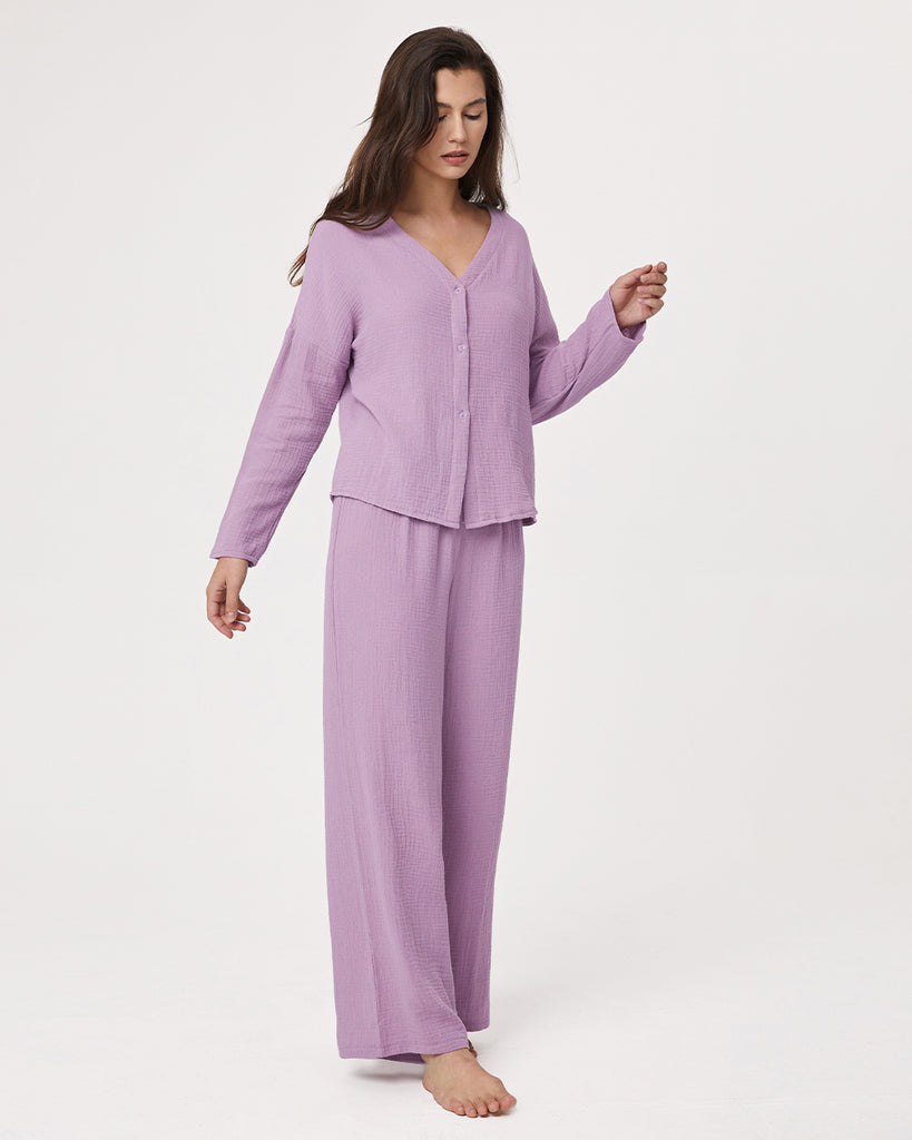 Cotton Pajamas Women's Loose Pants