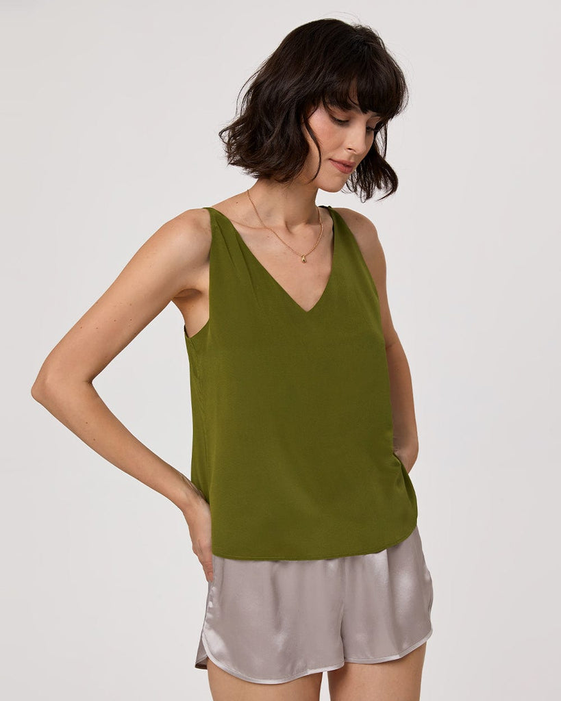 19 Momme Heavy Silk Loungewear Women's Vest