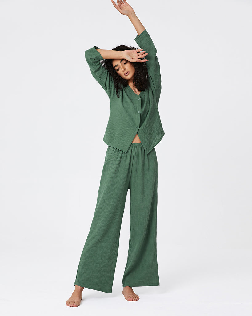 Cotton Pajamas Women's Loose Pants