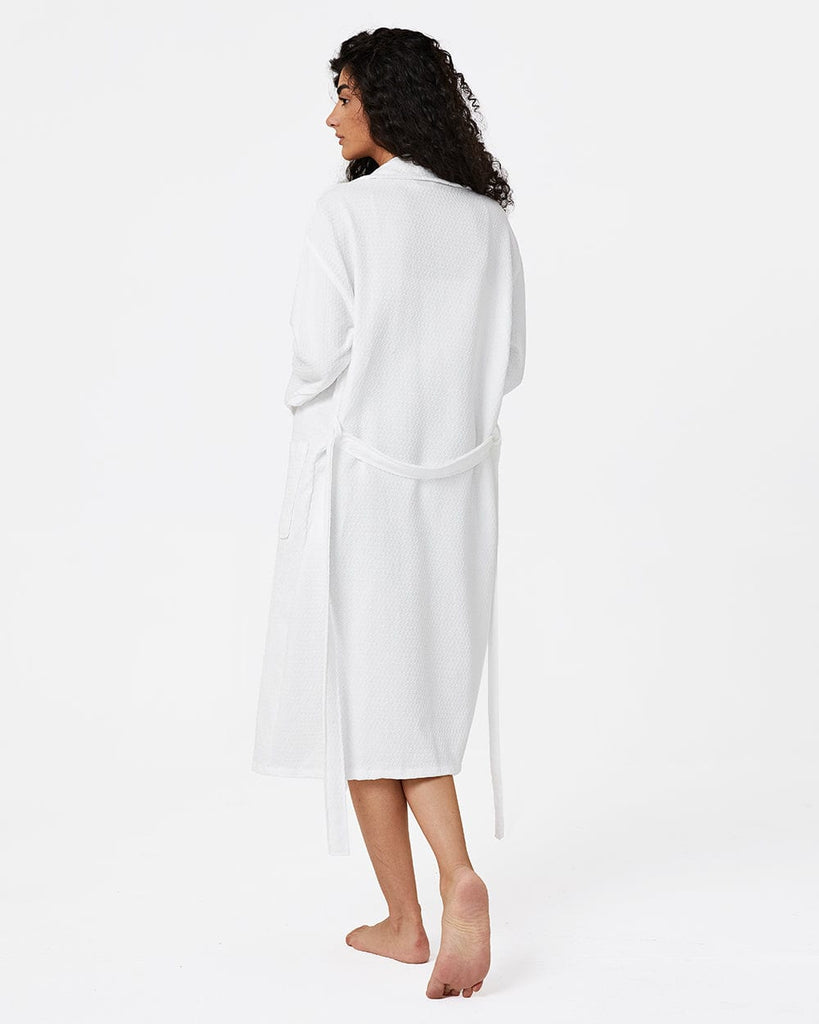 Cotton Sleepwear Women's Waffle Bathrobe