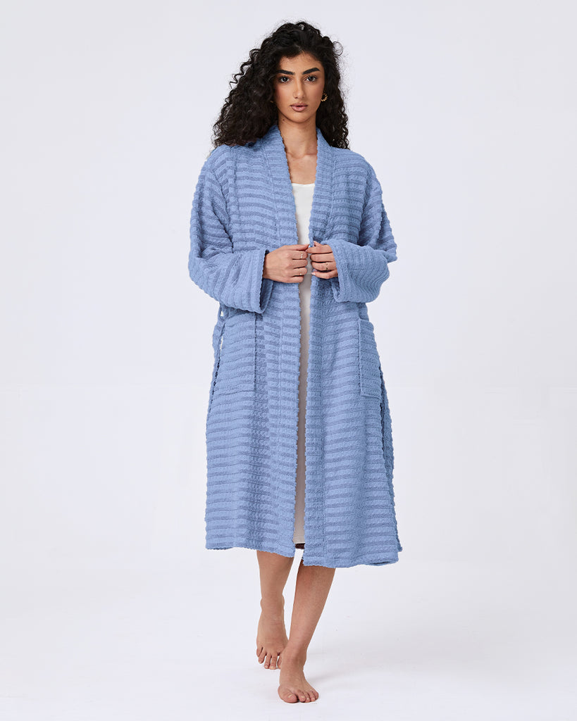 Cotton Sleepwear Women's Terry Bathrobe