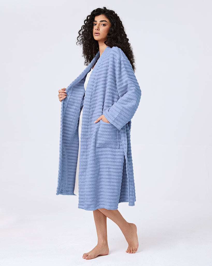 Cotton Sleepwear Women's Terry Bathrobe