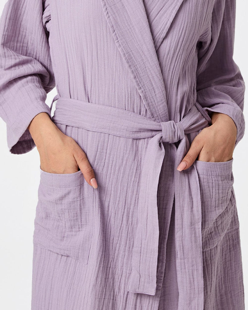 Cotton Gauze Sleepwear Women's Absorbent Bathrobe