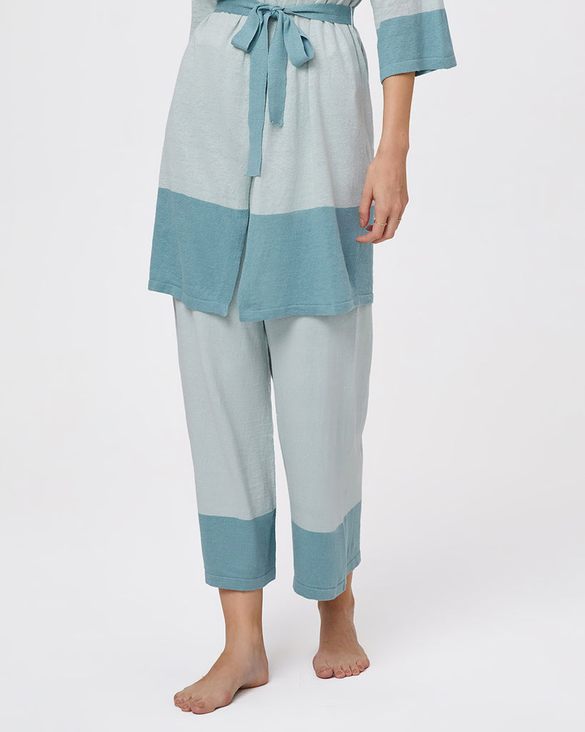 Cotton & Linen Pajamas Women's Wide Leg Pants