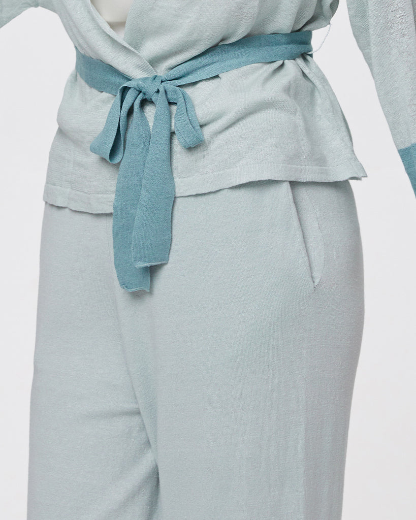 Cotton & Linen Pajamas Women's Wide Leg Pants